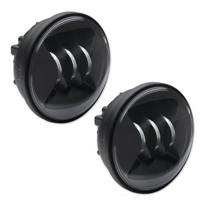 JW Speaker Model 6045 LED Fog Lights (Chrome Inner Bezel) - 0551583
